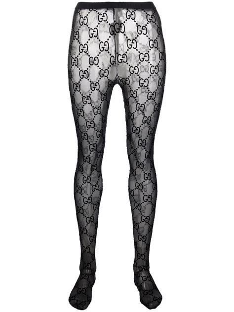 gucci monogram tights|genuine Gucci tights.